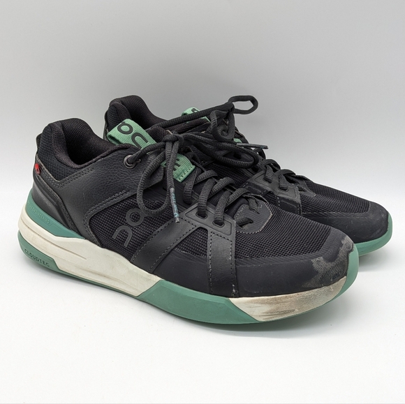 On Running On Cloud The Roger Black Green Athletic Shoe 7.5 - Picture 1 of 12